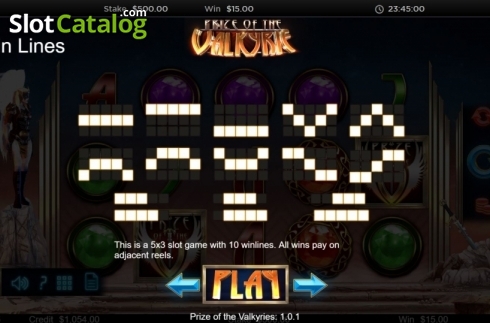 Οθόνη6. Prize of the Valkyrie Κουλοχέρης 