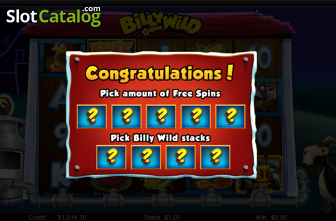Οθόνη5. Billy Gone WIld Κουλοχέρης