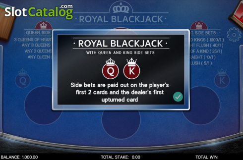 Οθόνη2. Royal Blackjack Κουλοχέρης