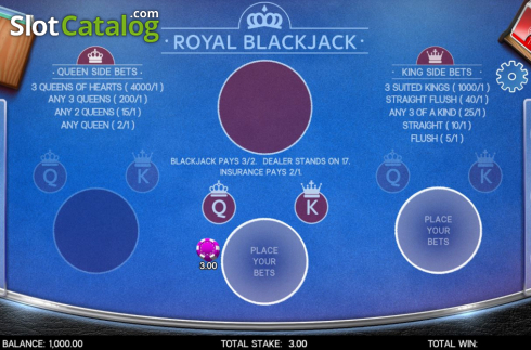 Οθόνη3. Royal Blackjack Κουλοχέρης