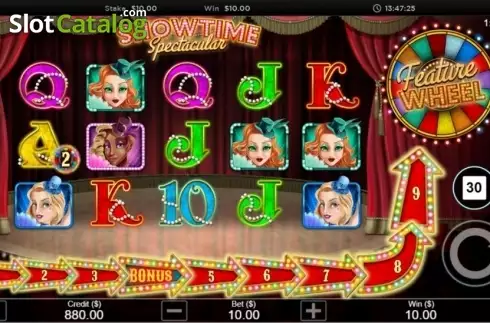 Οθόνη5. Showtime Spectacular Κουλοχέρης 