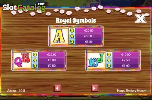 Οθόνη7. Magic Mystery Money Κουλοχέρης