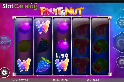 Οθόνη4. Fruit and Nut Κουλοχέρης
