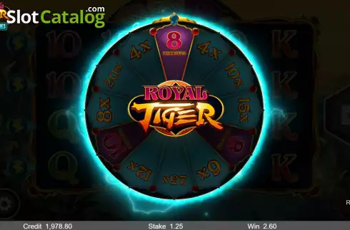 Οθόνη8. Royal Tiger Κουλοχέρης