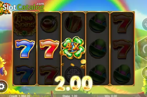 Οθόνη3. 4x Clover Κουλοχέρης