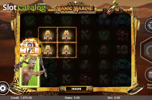 Οθόνη3. Manic Maxine: Plunder Road Κουλοχέρης