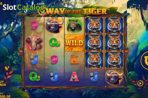 Οθόνη2. Way of the Tiger (Lucksome) Κουλοχέρης