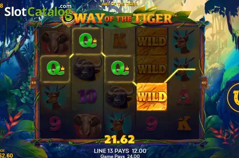 Οθόνη5. Way of the Tiger (Lucksome) Κουλοχέρης