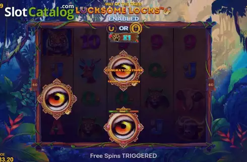 Οθόνη6. Way of the Tiger (Lucksome) Κουλοχέρης