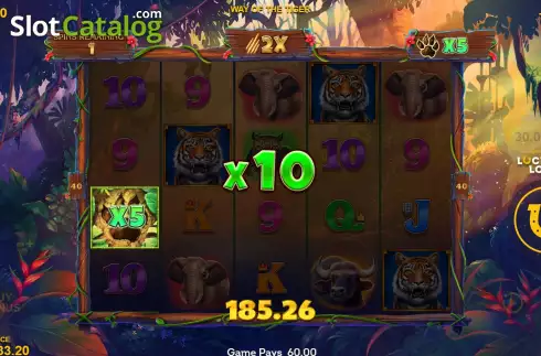 Οθόνη9. Way of the Tiger (Lucksome) Κουλοχέρης