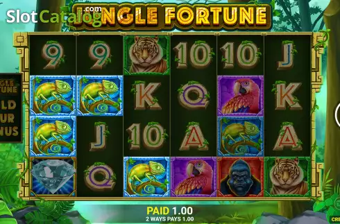 Οθόνη5. Jungle Fortune Κουλοχέρης