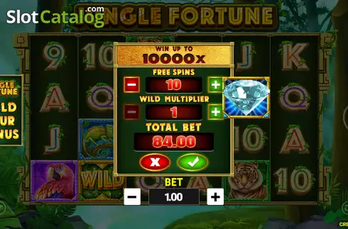 Οθόνη6. Jungle Fortune Κουλοχέρης
