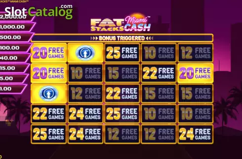 Οθόνη9. FatStacks Miami Cash Κουλοχέρης 