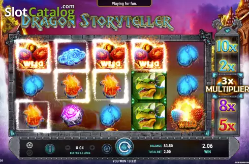 Οθόνη3. Dragon Storyteller Κουλοχέρης