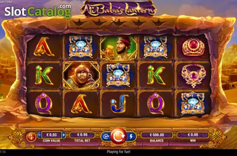 Οθόνη2. Ali Baba's Lanterns Κουλοχέρης