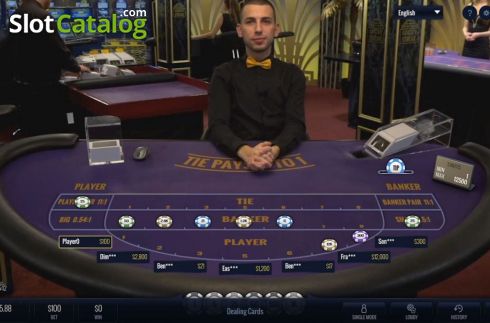 Οθόνη2. Baccarat (LuckyStreak) Κουλοχέρης