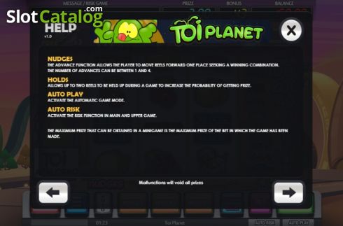 Οθόνη6. Toi Planet Κουλοχέρης