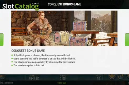 Οθόνη9. Vikings Conquest Κουλοχέρης