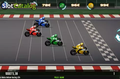 Οθόνη7. Fonsi Nieto Deluxe Racing Life Κουλοχέρης 