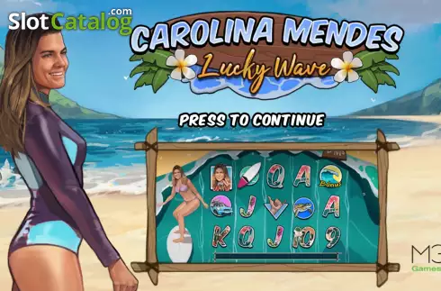Οθόνη2. Carolina Mendes Lucky Wave Κουλοχέρης 