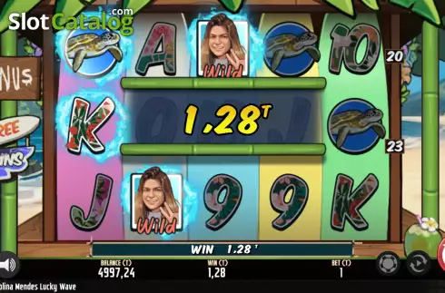 Οθόνη5. Carolina Mendes Lucky Wave Κουλοχέρης 