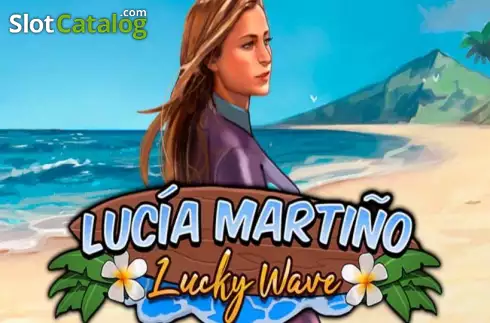 Lucía Martiño Lucky Wave Λογότυπο Lucía Martiño Lucky Wave Λογότυπο