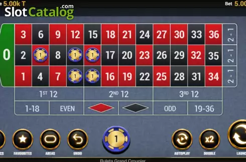 Οθόνη3. Ruleta Grand Croupier María Lapiedra Κουλοχέρης 