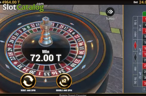 Οθόνη7. Ruleta Grand Croupier María Lapiedra Κουλοχέρης 