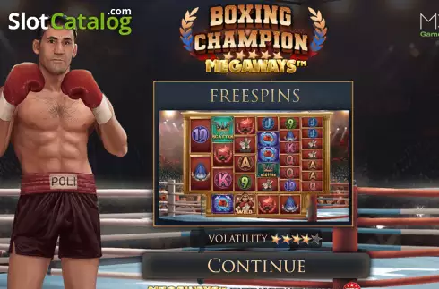 Οθόνη2. Boxing Champion Megaways Κουλοχέρης