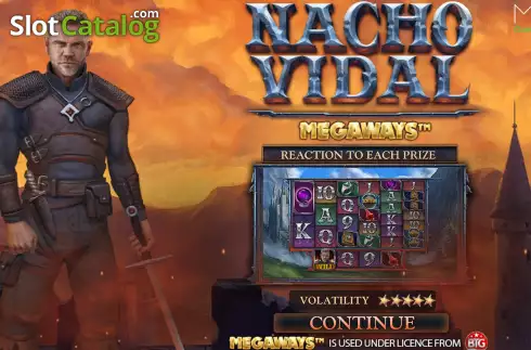 Οθόνη2. Nacho Vidal Megaways Κουλοχέρης