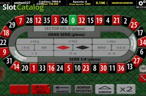 Οθόνη3. Ruleta Magic Red Κουλοχέρης