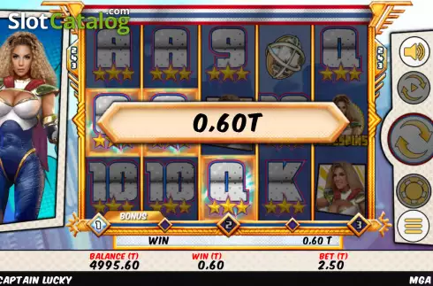 Οθόνη3. Captain Lucky Κουλοχέρης