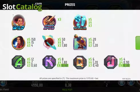 Οθόνη5. Gems Planet Κουλοχέρης