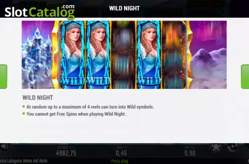 Οθόνη6. Mireia Lalaguna Reina del Hielo Κουλοχέρης 