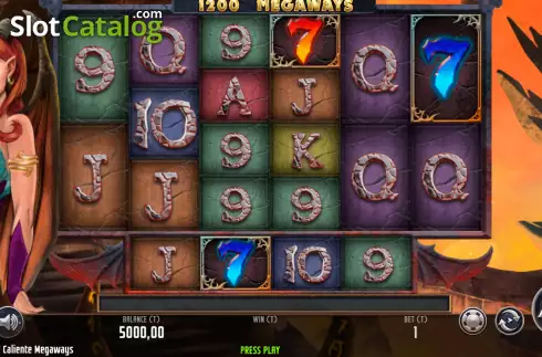 Οθόνη3. 777 Caliente Megaways Κουλοχέρης