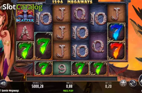 Οθόνη2. 777 Quente Megaways Κουλοχέρης