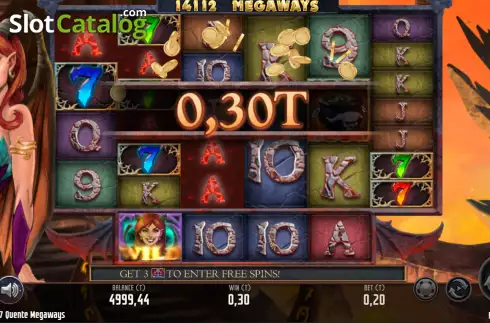 Οθόνη4. 777 Quente Megaways Κουλοχέρης