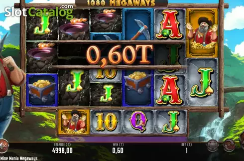 Οθόνη4. Gold Mine Mania Megaways Κουλοχέρης 