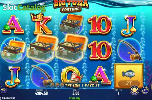 Οθόνη4. Big Tuna Fortune Κουλοχέρης