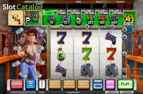 Οθόνη3. Lucky Western Κουλοχέρης