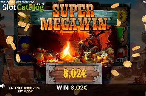 Οθόνη3. Lejano Oeste Mania Megaways Κουλοχέρης