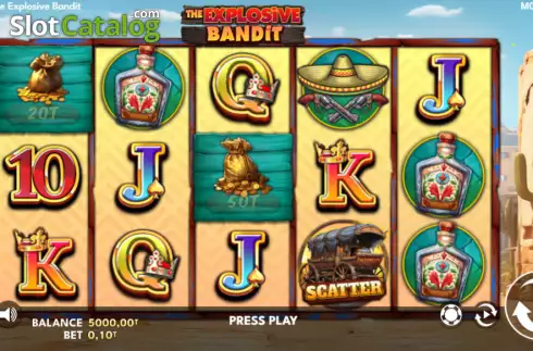 Οθόνη2. The Explosive Bandit Κουλοχέρης