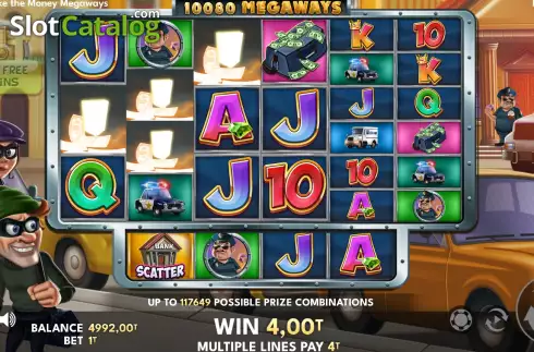 Οθόνη3. Take the Money Megaways Κουλοχέρης 
