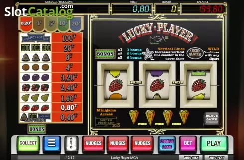 Οθόνη3. Lucky Player Κουλοχέρης