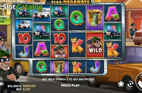 Οθόνη2. Prenditi il Denaro Megaways Κουλοχέρης