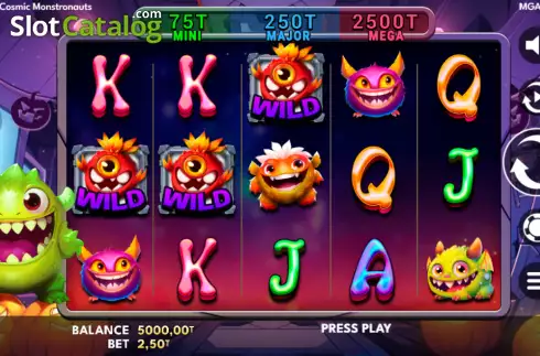 Οθόνη2. Cosmic Monstronauts Κουλοχέρης