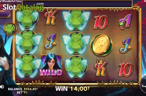 Οθόνη3. Wild Wonderful Fairy Κουλοχέρης 