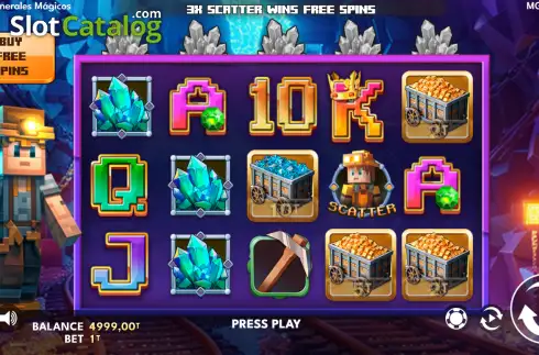 Οθόνη2. Minerales Magicos Κουλοχέρης