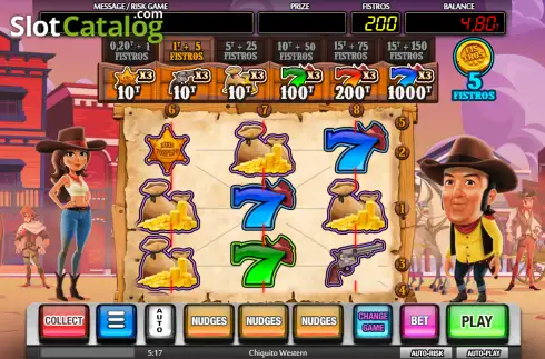Οθόνη3. Chiquito Western Κουλοχέρης