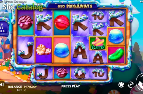 Οθόνη2. Sweet Fortune Megaways Κουλοχέρης